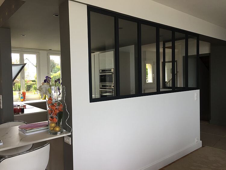 Entreprise tous corps d'état Côtes d'Armor rénovation verrière atelier peinture cuisine